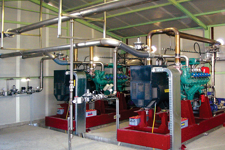 Impianto di cogenerazione a gas naturale